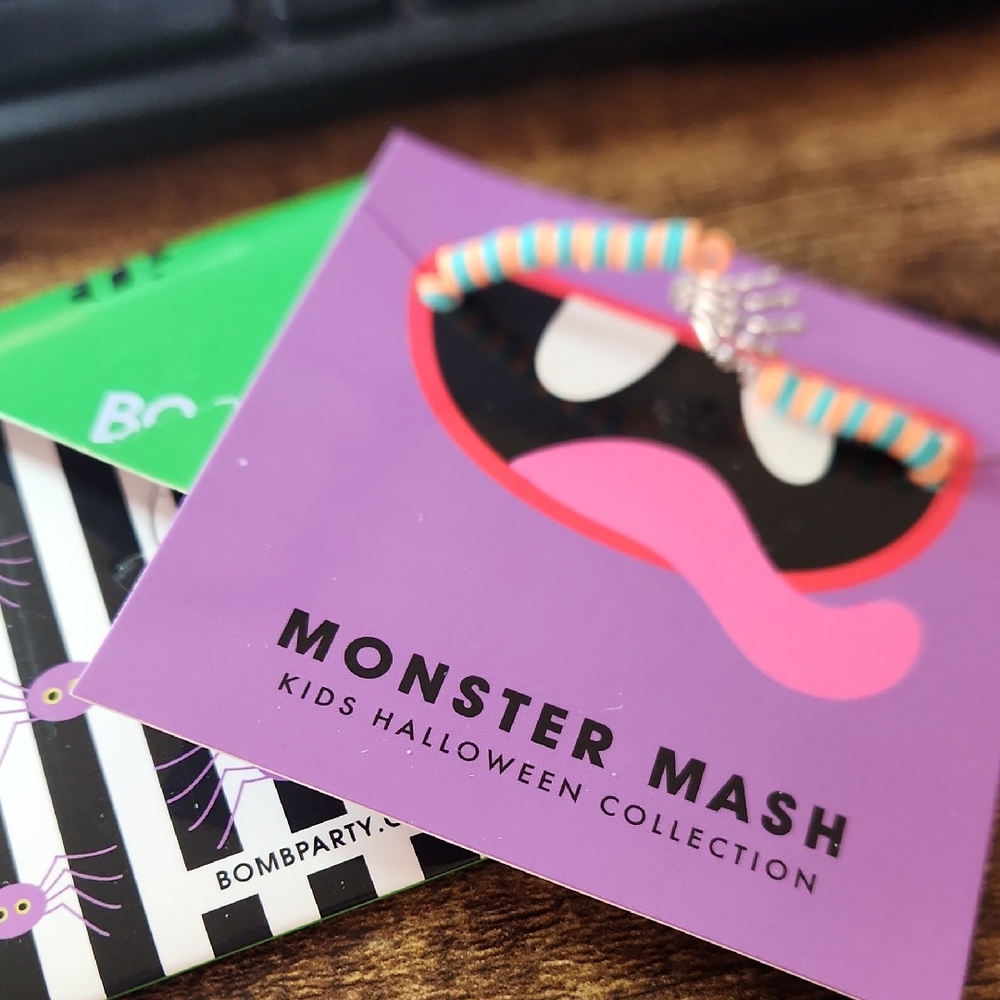Bomb Party Monster Mash Kids Halloween Bracelet